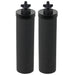 Water Filter Element for Berkey Purification System Cartridge Filters Black x 2