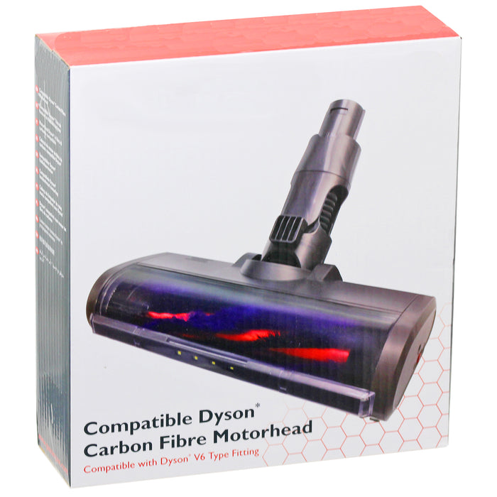 Carbon Fibre Motorhead Floor Tool + Pre-Motor Filters x 2 for DYSON V6 SV03 Vacuum Cleaner