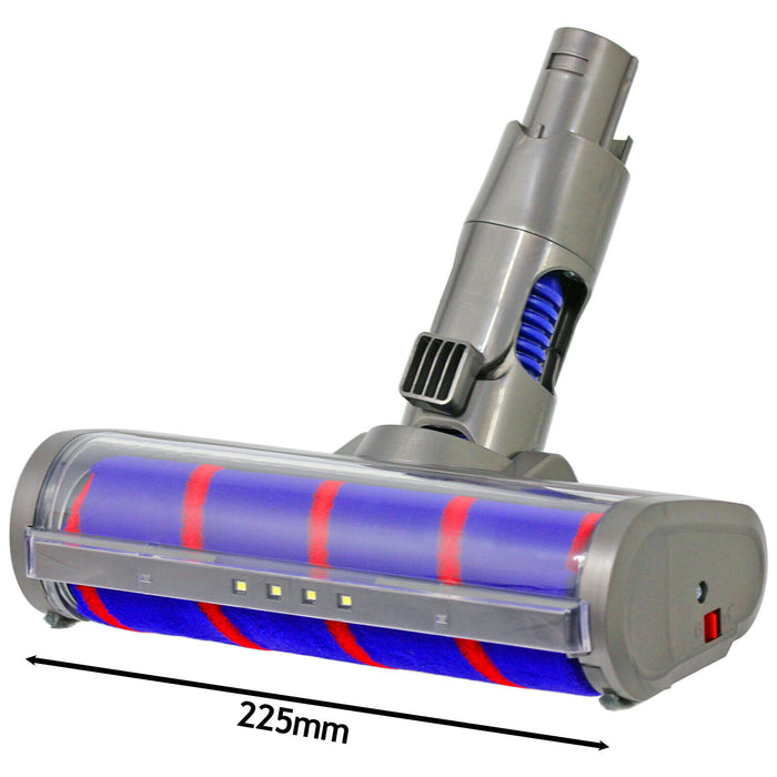 Floor Tool Motorhead Carbon Fibre + Soft Roller Turbine for DYSON V6 SV03 Vacuum Cleaner