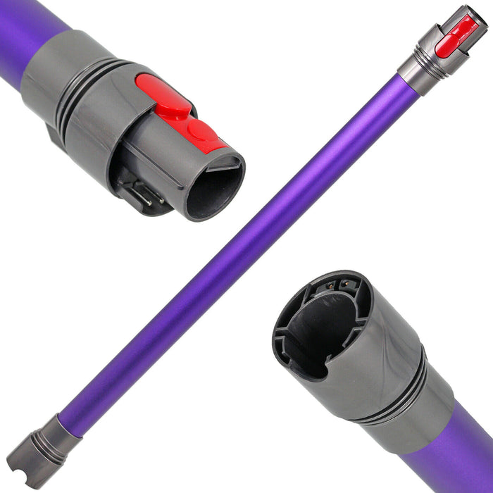Quick Release Carbon Fibre Motorhead Floor Tool + Purple Extension Rod Wand for DYSON V10 SV12 Vacuum Cleaner