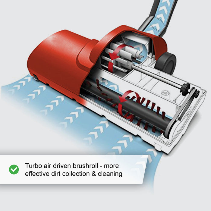 Airo Turbine Turbo Carpet Brush Tool for Numatic Edward Charles George Nuvac Vacuum Cleaner
