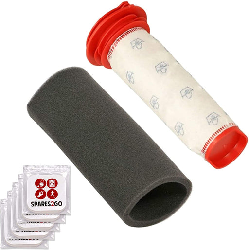Washable Main Stick Filter + Foam Insert for Bosch Athlet Cordless Vacuum Cleaner + 5 Fresheners