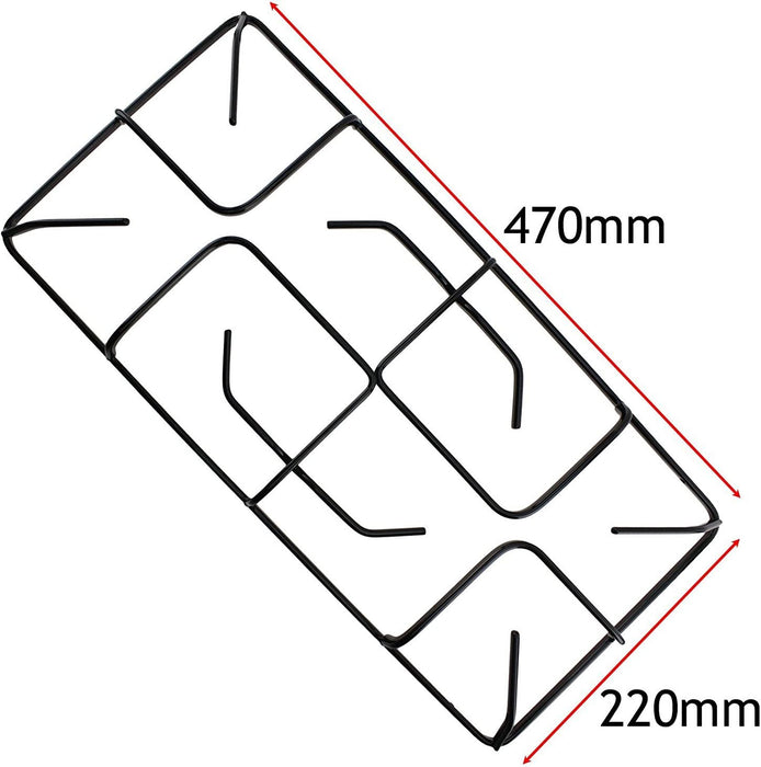 Genuine BELLING Gas Cooker Hob Pan Support Stand Frame Grid 470mm 220mm