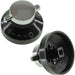 Gas Flame Control Knob for NEW WORLD Ovens & Cookers (Pack of 2 x Silver / Black)