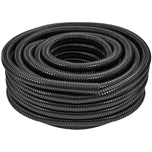Universal Swimming Pool Jacuzzi Pump Hose Filter Corrugated Pipe Tube+ 2 Clamp Clips (25mm, 5m)