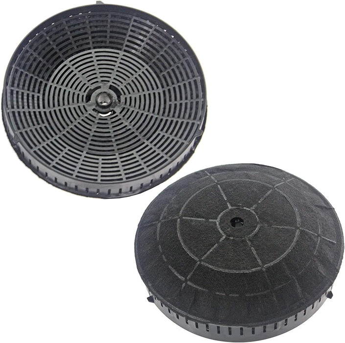 Round Carbon Filter Pair for Elica Cooker Hood Vent Extractor (Pack of 2)