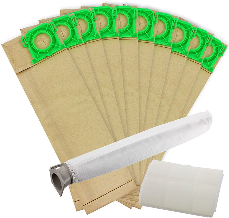 Dust Bags Filter Service Kit for Sebo X1 X2 X3 X4 X5 Extra & C1 C2 C3 Series Vacuum Cleaner (10 Bags, 2 Filters) + 10 Fresheners