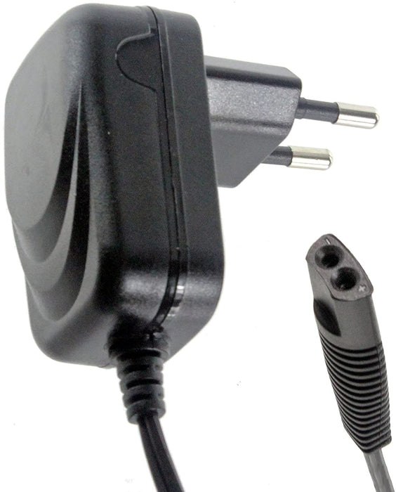 2 Pin BRAUN Shaver Charger EU Plug Cable Series 5 8385 C&R 8374 8377 5 —  SPARES2GO