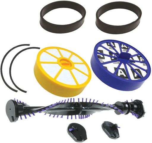 Clutched Brush Bar + Pre & Post Motor HEPA Filter Kit + Belts for DC14 Dyson Vacuum Cleaner