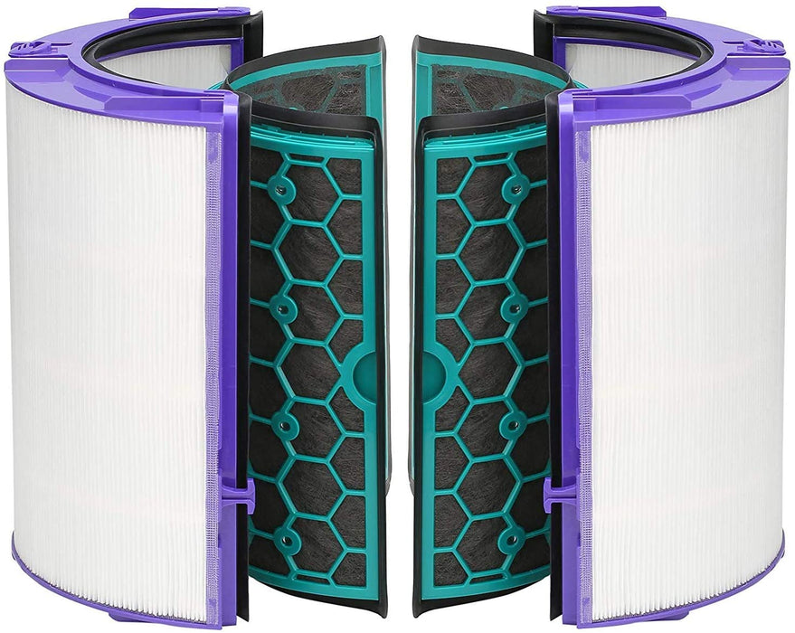 HEPA Filter + Filter for DYSON 360˚ Glass Activated Carbon Pure Cool DP04 HP04 TP04 Air Purifying Tower Fan