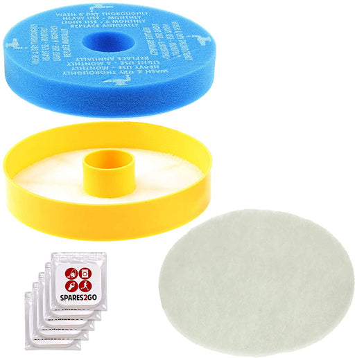 Pre & Post Motor Washable Filters for Dyson DC05 DC08 Vacuum Cleaner + 5 Fresheners
