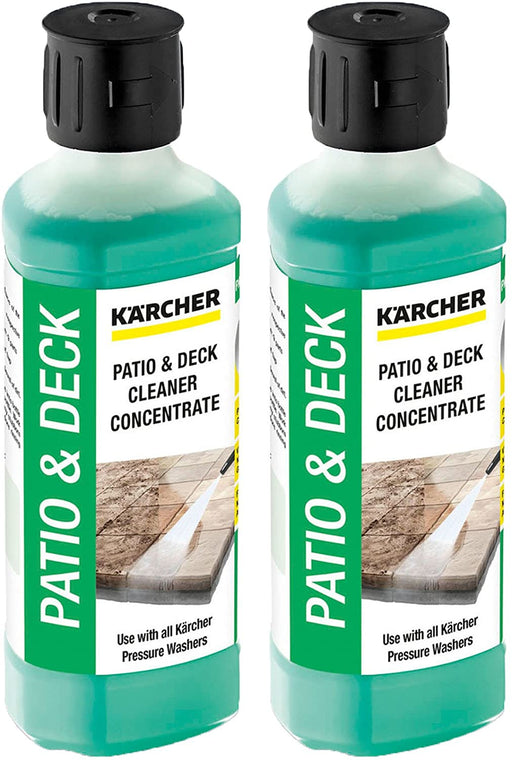 Karcher Patio & Deck Cleaner Detergent Fluid (2 x 500ml) 62958420 6.295-842.0 / 62953880 6.295-388.0