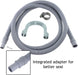 Drain Hose Extension Pipe Kit for Miele Washing Machine Dishwasher (2.5m, 19mm / 22mm)
