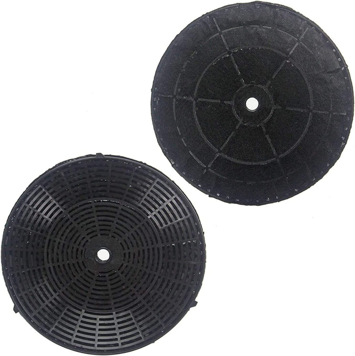 Type 57 Round Carbon Filter for Bosch DEM63AC00B/01 DEM63AC00B/02 Cooker Hood Vent Extractor (Pack of 2)