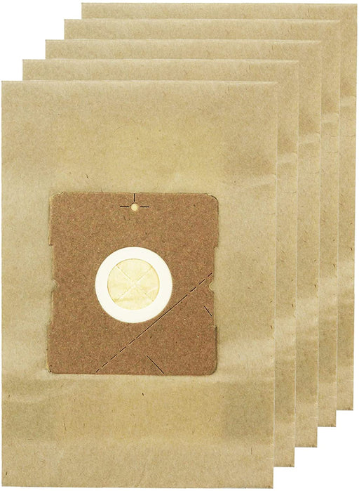 Pack of 5 Double Lined Paper Dust Bags for Vacuum Cleaners - Universal