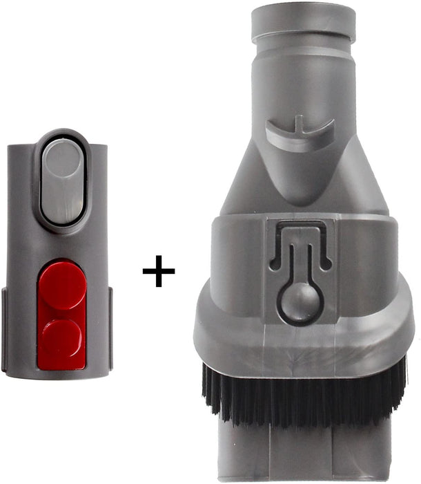 Dusting Brush/Upholstery Cleaning Tool + Quick Release Adaptor for DYSON Vacuum Cleaner CY22 CY23 Cinetic Big Ball Animal