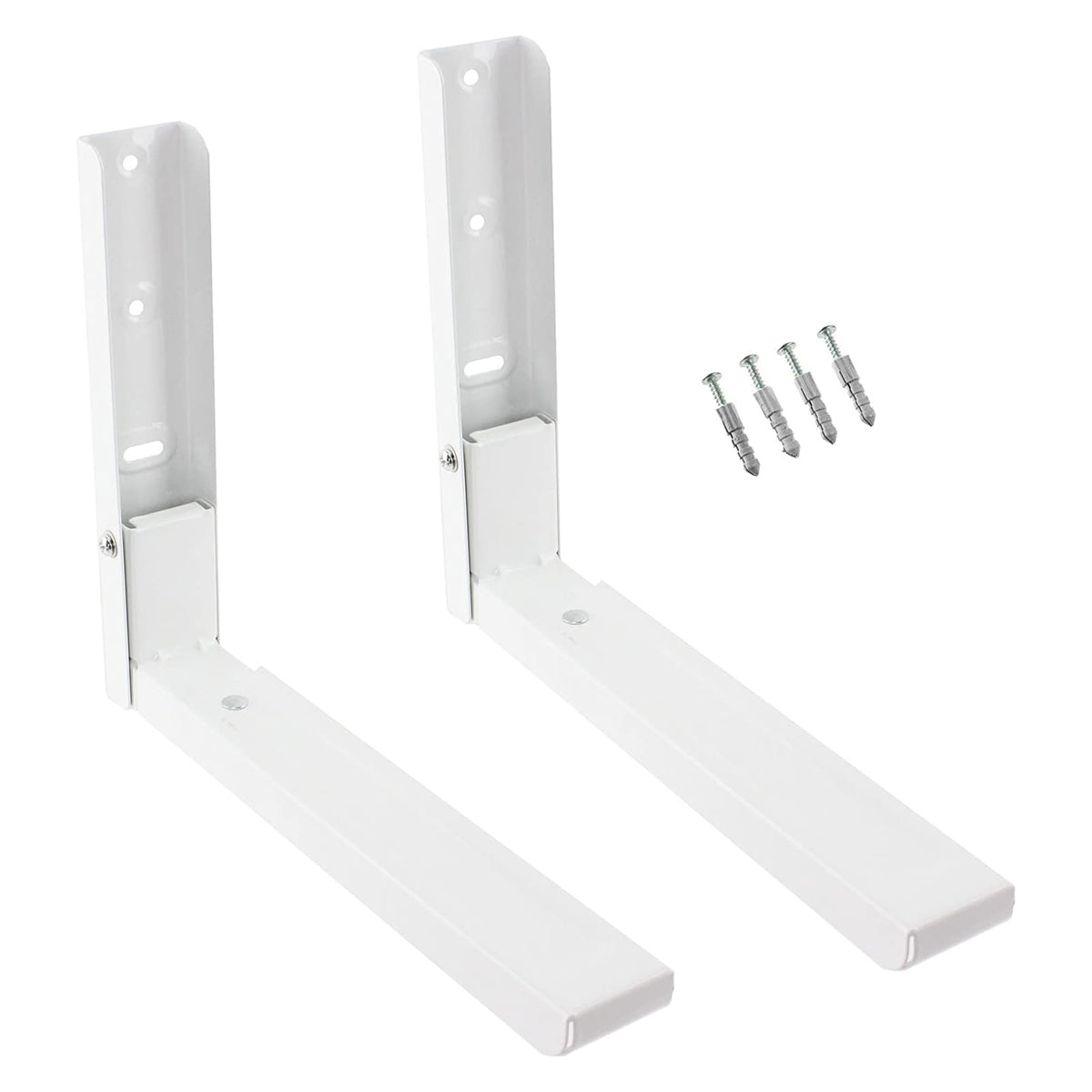Microwave Brackets Wall Mounted Extendable Mountable White Heavy Duty