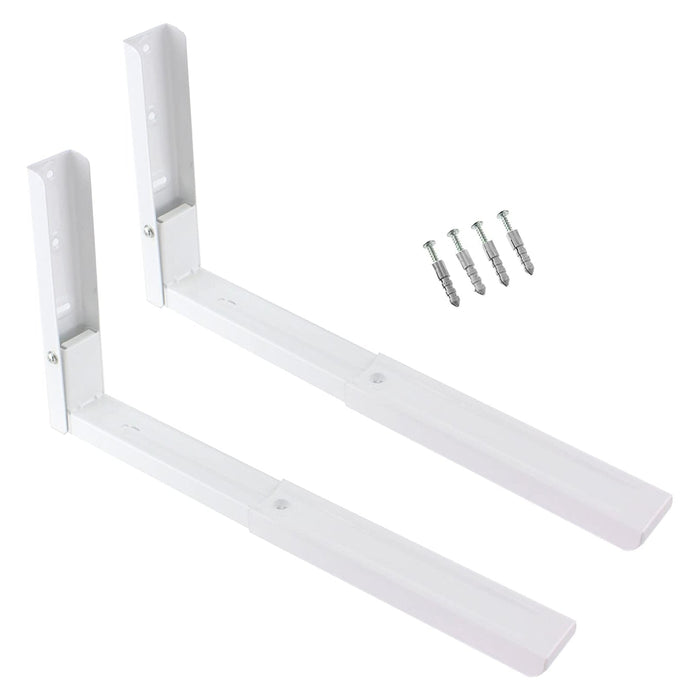 Brackets for Kenwood Microwave Wall Mount Bracket Mountable Extendable White