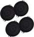 Carbon Charcoal Filter for SIEMENS Cooker Hoods/Kitchen Vents ER HQ LC (Pack of 4)