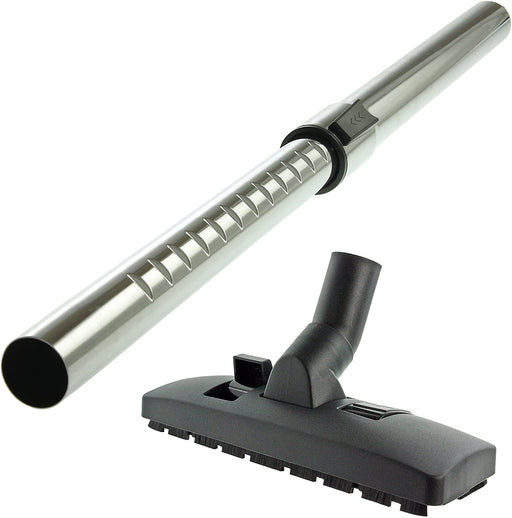 Adjustable Telescopic Pipe and Carpet/Hard Floor Brush Head for PHILIPS Vacuum Cleaner Rod (32mm)