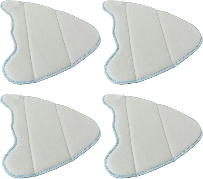 Microfibre Cleaning Pads for Abode ADSM4001 Steam Cleaner Mops (Pack of 4)