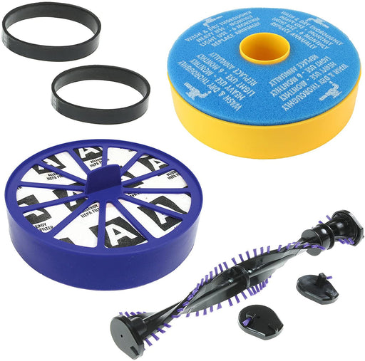 Filters Set + Clutched Brush Bar + Belts for Dyson DC14 Vacuum Allergy Washable Pre & Post Motor HEPA Filter
