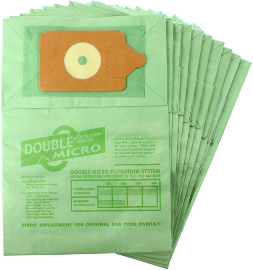 Paper Dust Bags for Numatic Henry Henry Hetty James Vacuum Cleaner (Pack of 10)