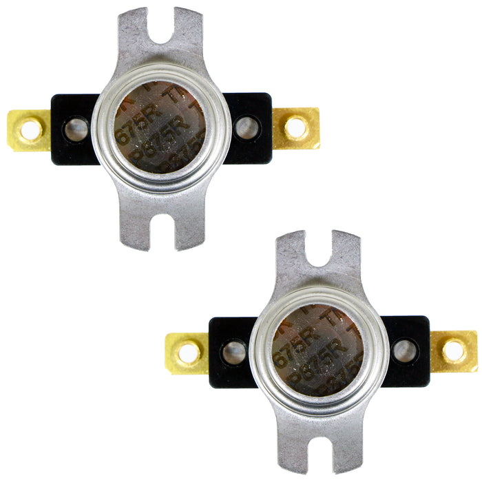Underside view of Shower Switches for MIRA Elite Sport Go Jump Vie Thermal Cut Out Fuse TOC 1736.436 (Pack of 2)