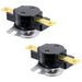 Angled view of Shower Switches for MIRA Elite Sport Go Jump Vie Thermal Cut Out Fuse TOC 1736.436 (Pack of 2)