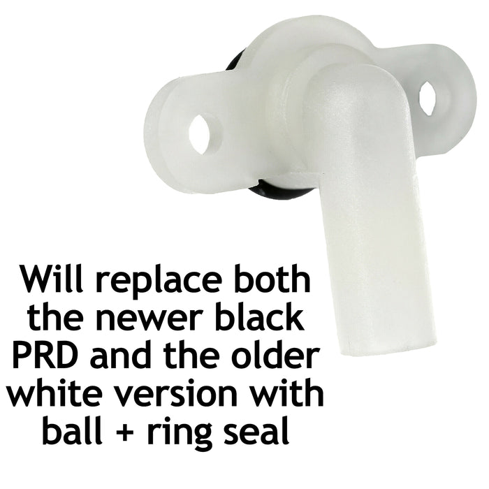 Pressure Relief Device for TRITON Electric Shower PRD + Burst Disc Seal Black