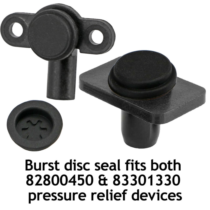Seal Burst Disc for TRITON Electric Shower PRD Seals Kit O Ring Rubber Valve x12