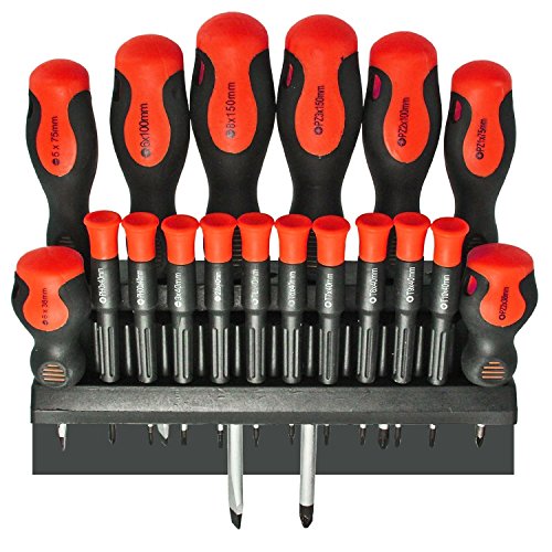 18 Piece Precision Magnetized Screwdriver Set & Mini Cordless Rechargeable 4.8v Electric Screwdriver + Power Drill