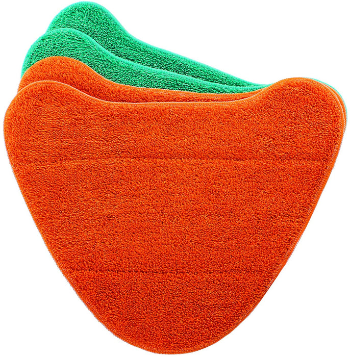 Pad Cover + Scrub Pads Set for VAX Steam Cleaner Mop S2 S3 S5 S6 S7 S8 (Pack of 8)