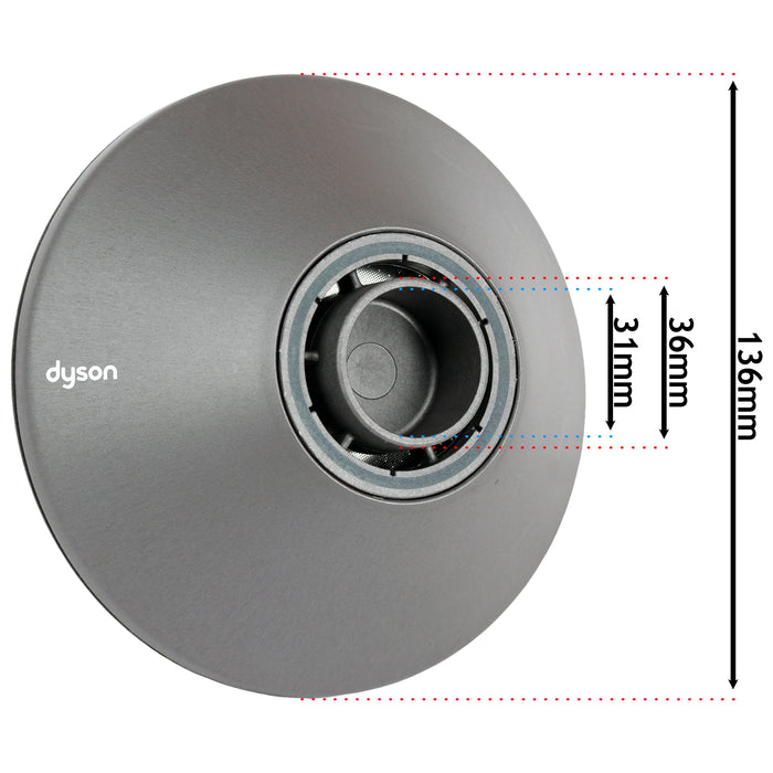 DYSON Supersonic™ Hair Dryer Storage Case + Diffuser (Matte Black)
