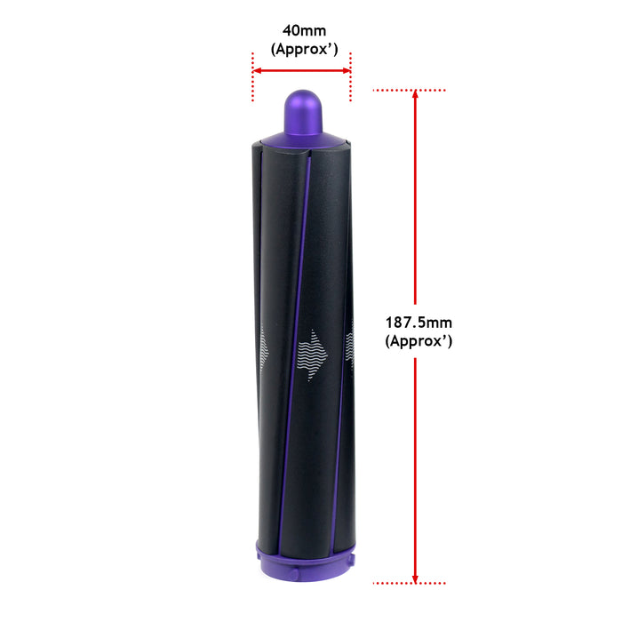 DYSON Airwrap™ HS01 Hair Styler 40mm Long + 30mm Short Barrels (Purple / Fuchsia)