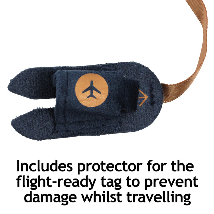 DYSON Corrale™ HS03 Straightener Heat Resistant Travel Pouch Bag (Black, Bronze)