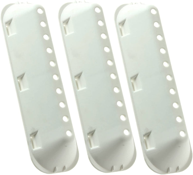 Indesit Washing Machine 10 Hole Drum Paddle Lifter Arms (Pack of 3, 183mm x 53mm x 38mm)