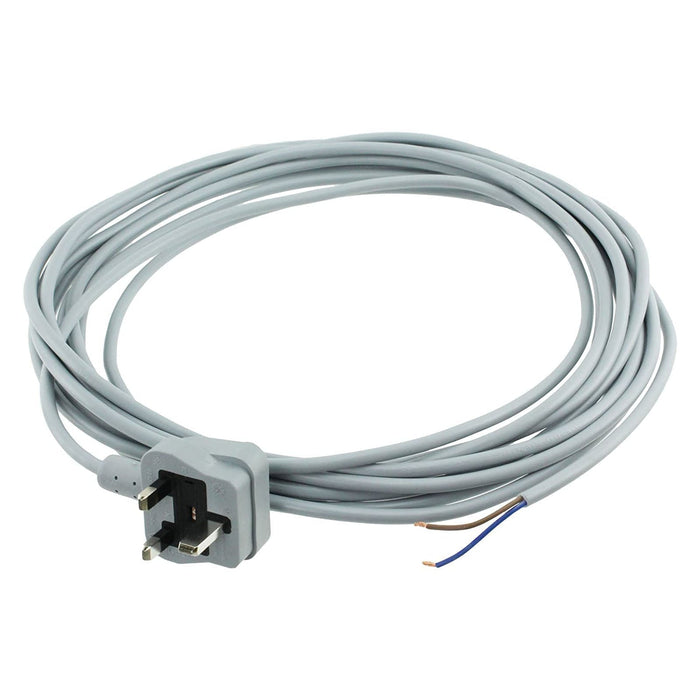 Mains Cable for NUMATIC HENRY HETTY Vacuum Cleaner Hoover Lead Grey 8M Replacement