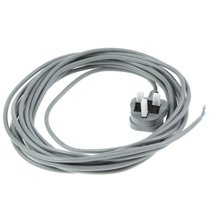 Mains Cable for HOOVER Vacuum Cleaner Hoover Lead Grey 8M Replacement