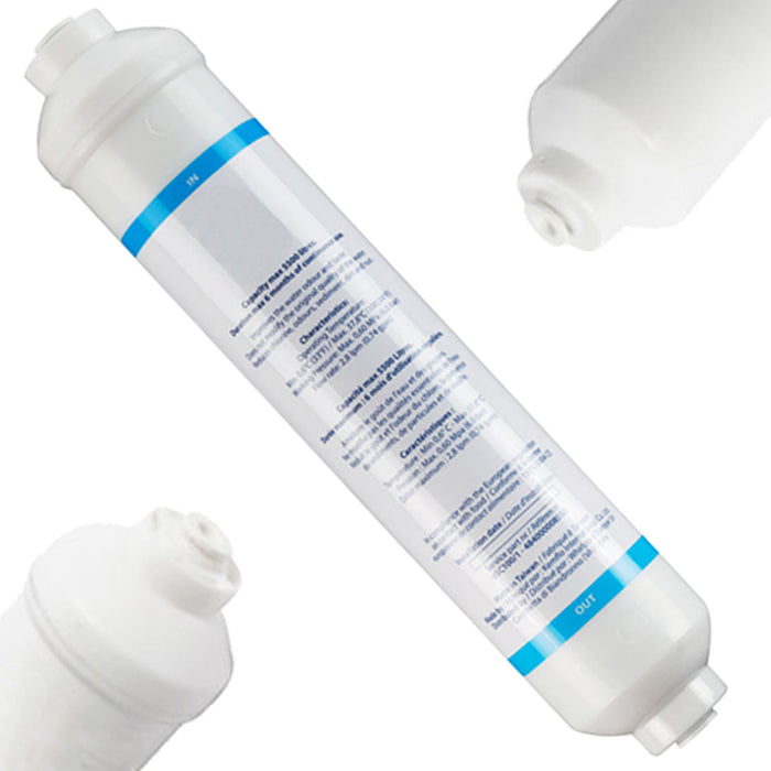 Wpro Inline Water Filter Cartridge Fridge Freezer American Style External USC100 Type 481281718629