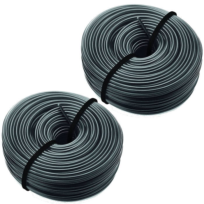 Bosch ART 23 24 26 27 30 36 Strimmer Trimmer Line Spool Feed 24m 1.65mm F016800462 (Pack of 2)