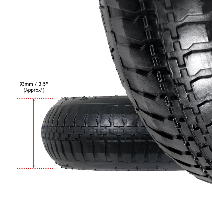 3.50-8 350-8 350x8 Wheelbarrow 14 Tyre And Inner Tube Straight