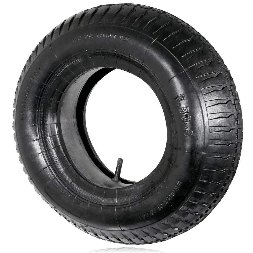 Wheelbarrow Wheel Tyre and Inner Tube 3.50 8 35PSi