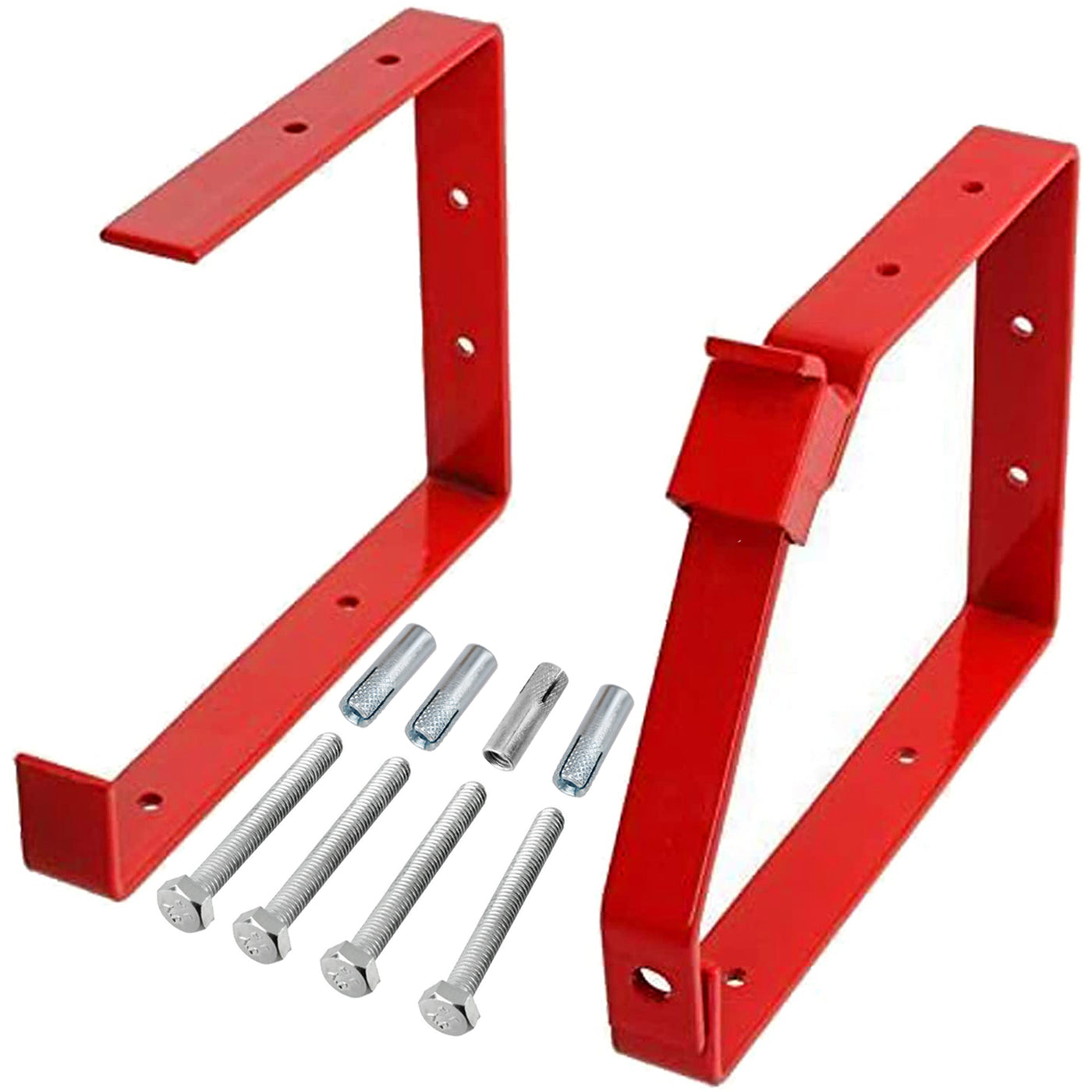 UNIVERSAL Ladder Rack Bracket Lockable Wall Secure Ladders Locking Bra