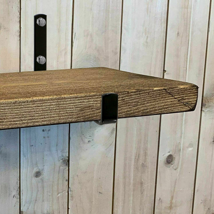 Rustic Shelf Brackets Scaffold Board Industrial Vintage Handmade Steel Metal