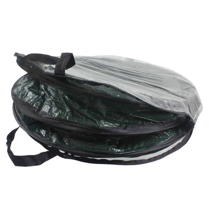 Collapsible Garden Bag Large Reusable Carry Handles Waste Bin Refuse Sack 90L x 10