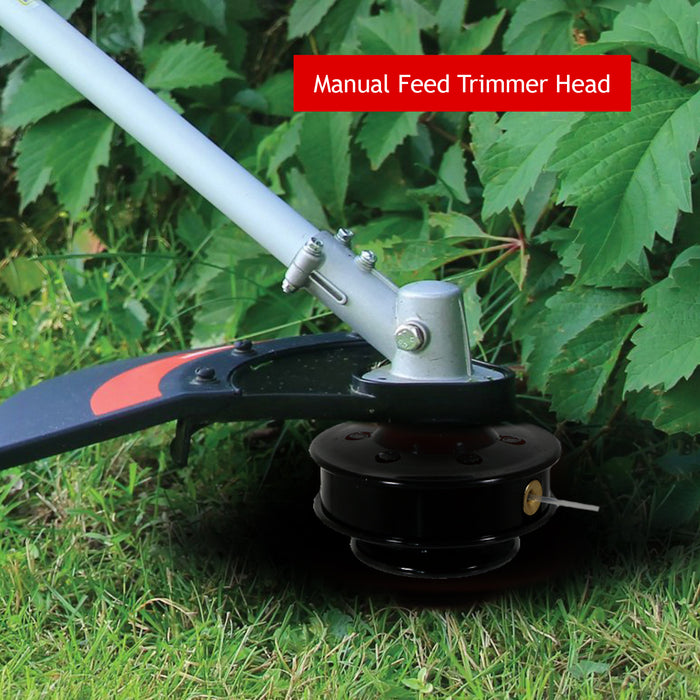 Dual Line Manual Feed Head with Bolts for MARUYAMA Strimmer/Trimmer/Brushcutter