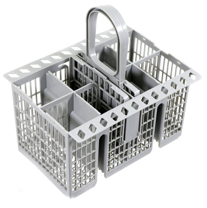 SPARES2GO Universal Dishwasher Basket Cutlery Cage (Detachable Handle)