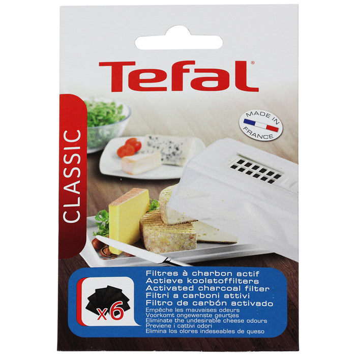 TEFAL Filter Cheese Preserver Cellar Activated Charcoal 91822120 Pack of 18