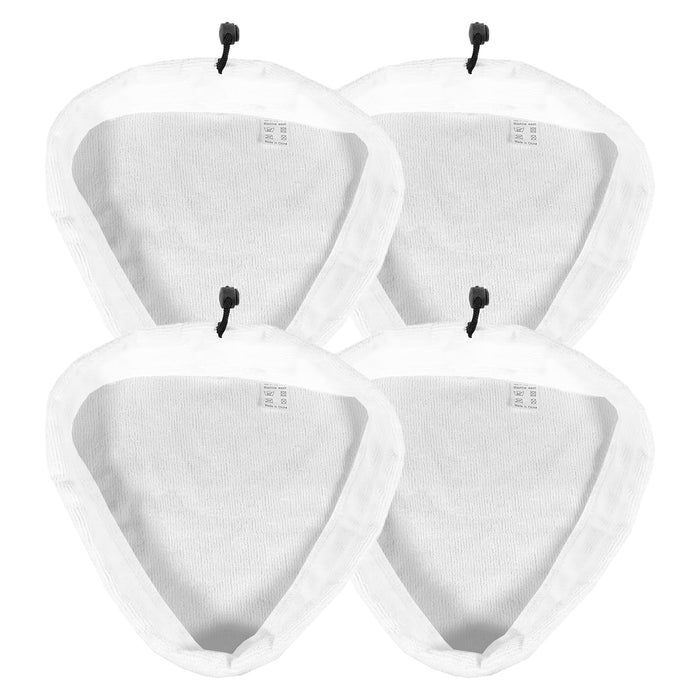 Microfibre Cloth Cover Pads for Vax S2 S2S S2ST S2U S2C S2S-1 S3S Steam Cleaner Mop (Pack of 4)